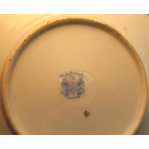 Royal Bayreuth Sunbonnet Babies Plate Clothesline - Picture 3 of 3